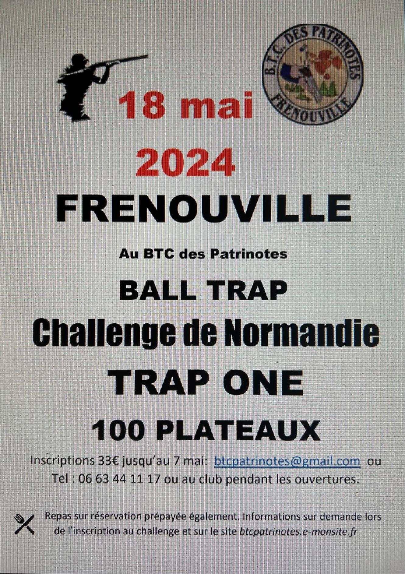 Challenge trap one 18 mai 2024